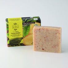 画像をギャラリービューアに読み込む, カカオバターナチュラル石けん（ジンジャー＆グリーンティー）
